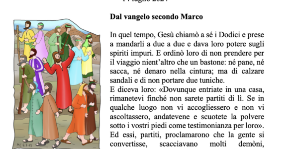 Avvisi della settimana – 14 Luglio 2024