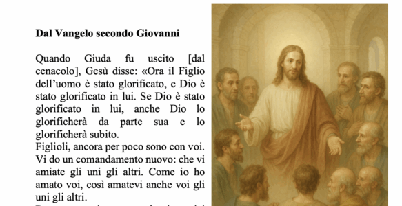 Avvisi della settimana – 18 Maggio 2025