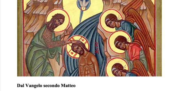 Avvisi della settimana – 11 GENNAIO 2026