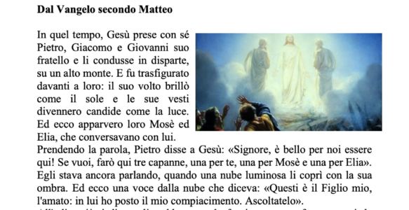 Avvisi della settimana – 01 Marzo 2026